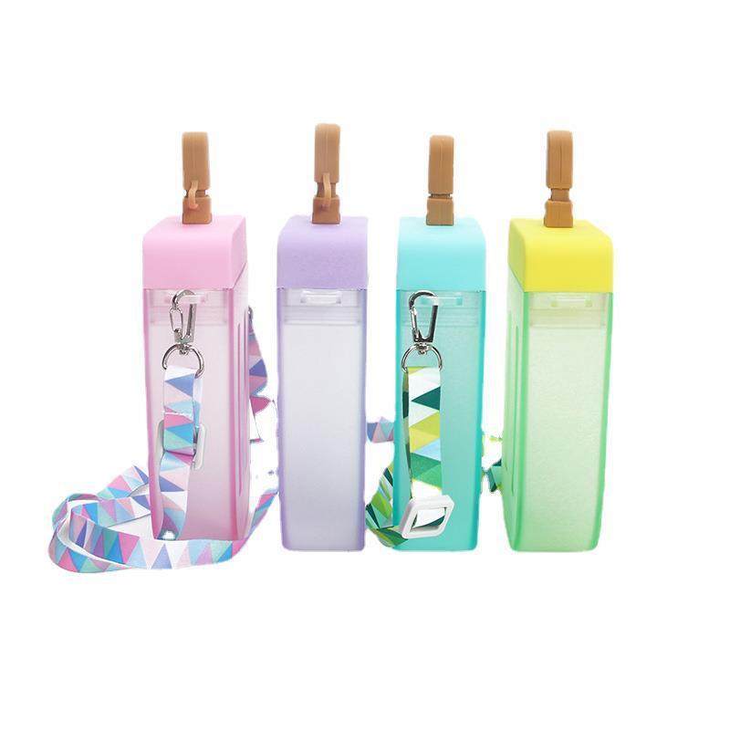 Kids Water Sippy Cup Creative Cartoon popsicle Leakproof Water Bottles Outdoor Portable Children's Cups