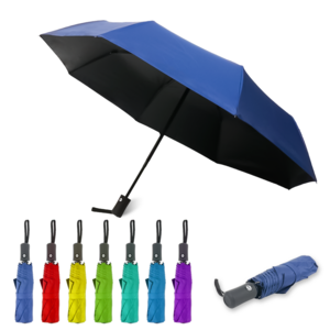 Auto Open Folding Travel Umbrella Wholesale Black UV Sunshade Compact Logo Custom Color Small Umbrella