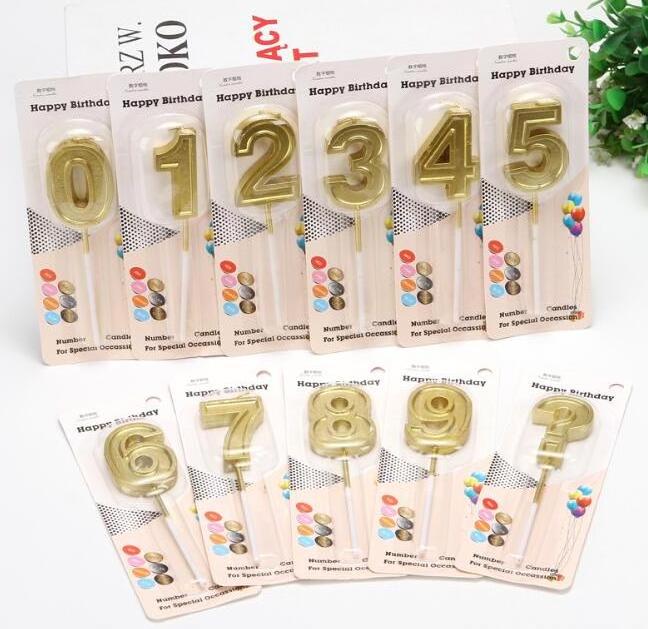 Party Supplies Decoration Number Birthday Candle