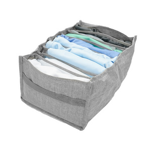 Collapsible Wardrobe Bedroom Jeans Organizer Closet Foldable Closet Organizer Wardrobe Clothes Organizer For Clothing