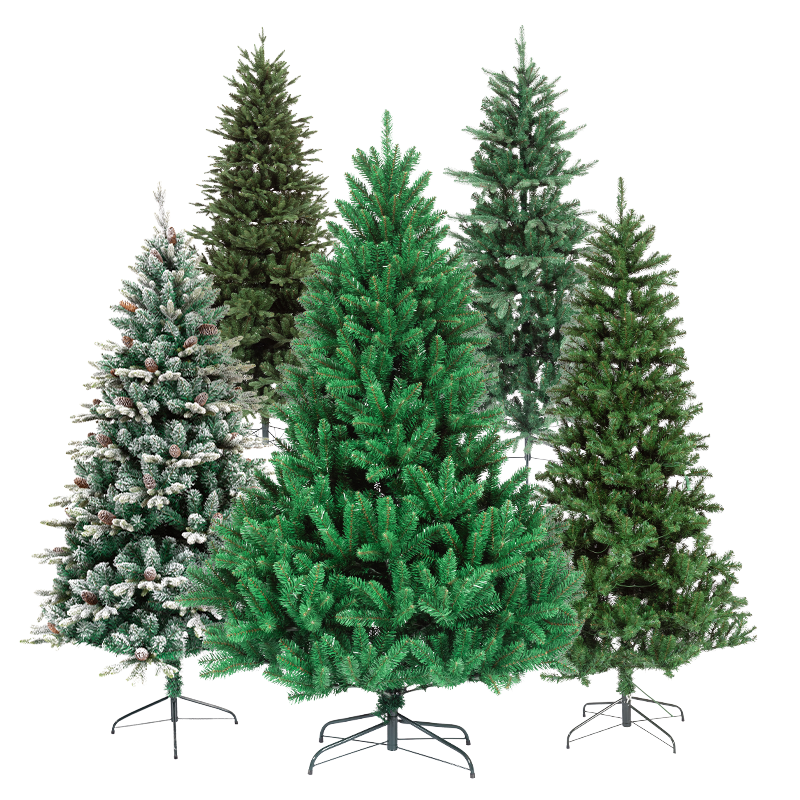 2023 Christmas Products Decorations Luxury Fat 5ft 6ft 7ft Christmas Tree with Christmas Ornaments