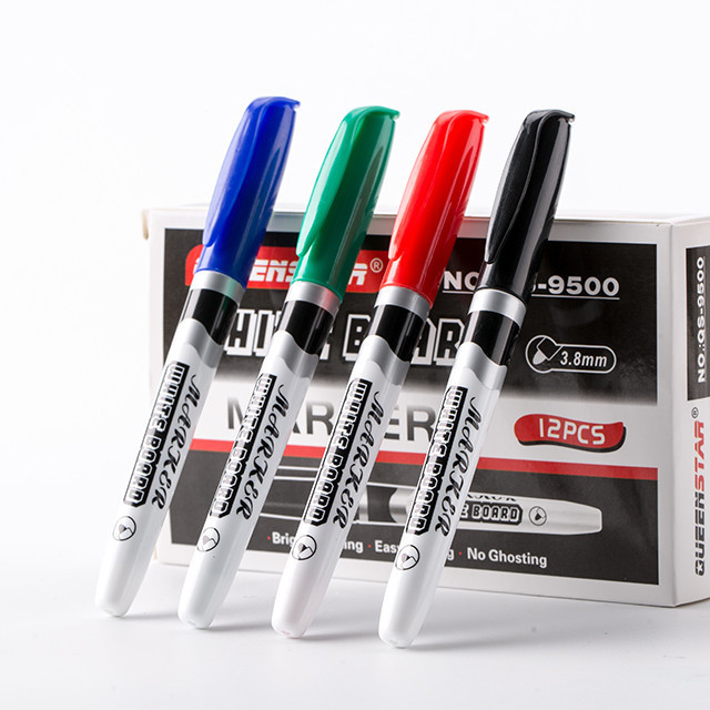 Custom Colorful Eco Erasable White Board PAINT MARKERS Pens Set Customized Dry Erase Whiteboard Markers For Whiteboard