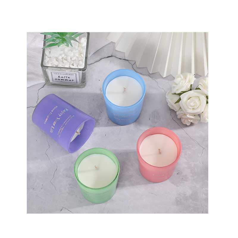 Long Lasting Soy Wax Creative Lavender Scented Private Label Luxury Aroma Aromatherapy Candles With Logo