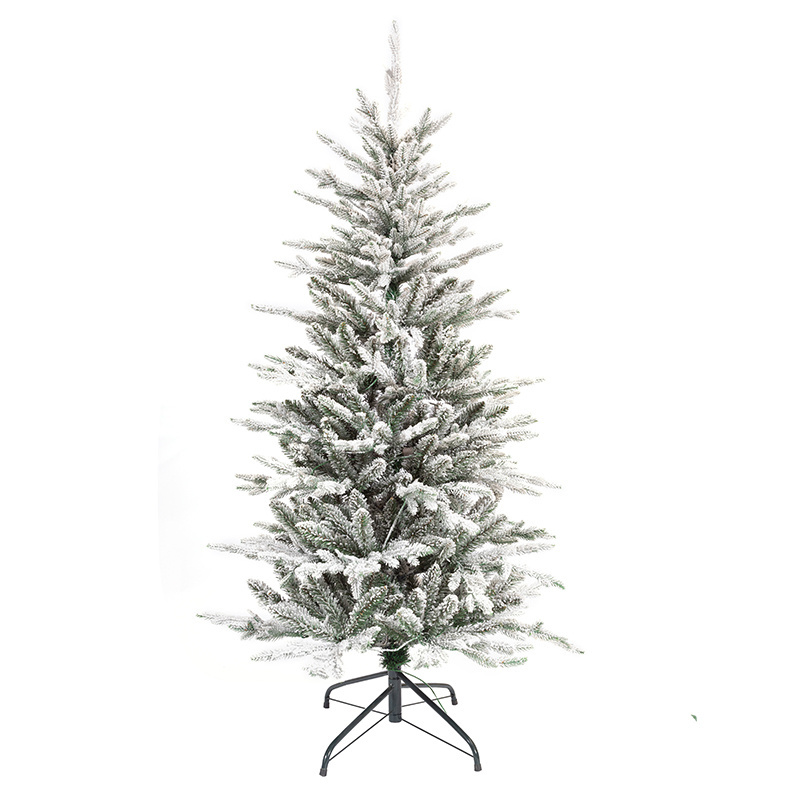 Wholesale Xmas Decoration Supplies Flocked Snow Christmas Tree for Home Office Party Decoration