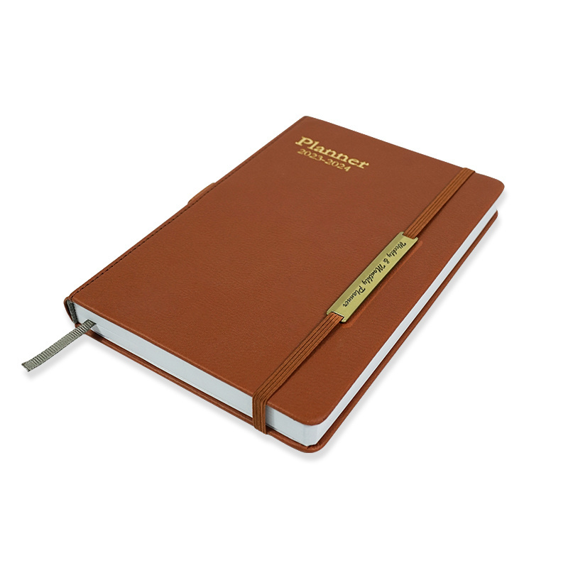 Custom Printed Logo Manufacturers A5 Hardcover Planner Journals