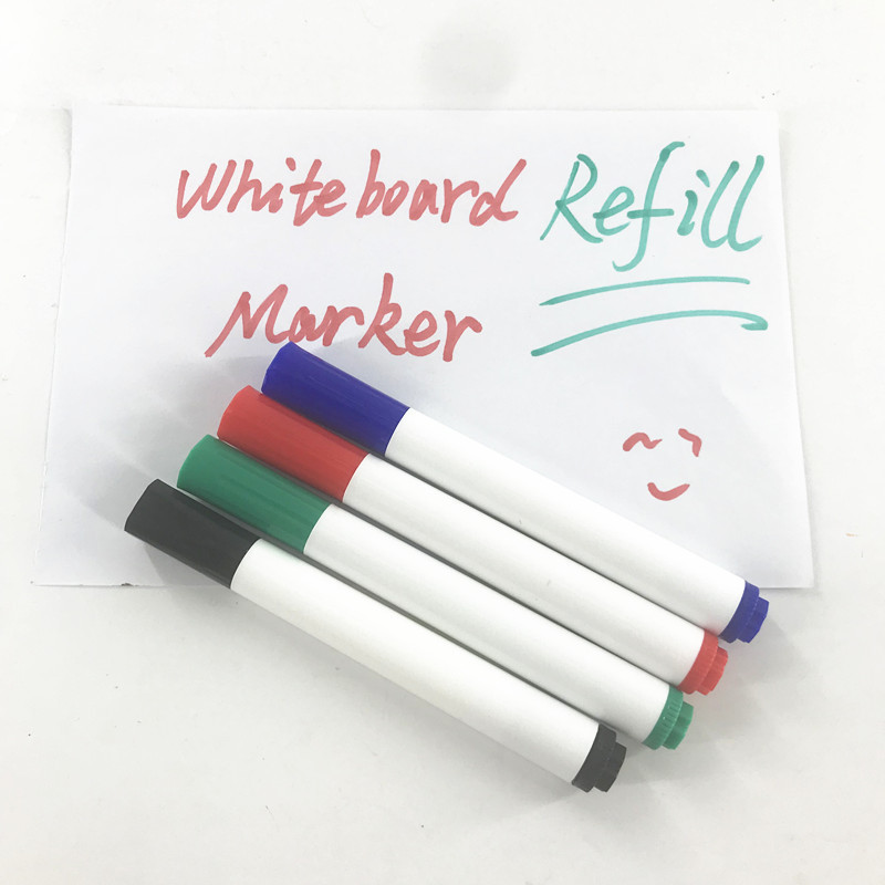 Custom Refillable Marker 12 Pack Refill Ink Pen Whiteboard Marker For Office