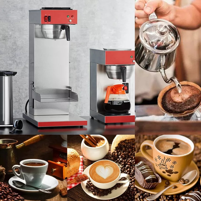 10 to 18cup commercial tea brewer commercial coffee brewer machines catering coffee maker commercial coffee brewer