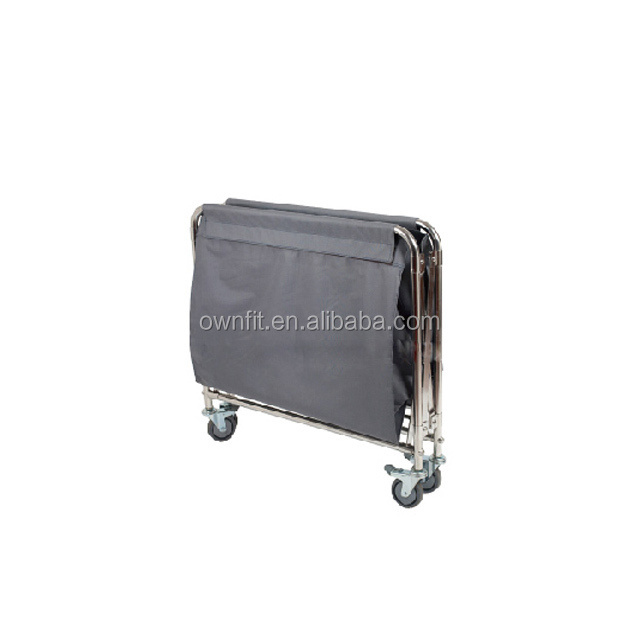 Wholesale Stainless Steel Housekeeping Cart Dish Collection Trolley for Hotel Restaurant