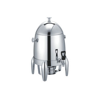 12L Coffee Urn With Fuel Holder  Stainless Steel pc bucket Beverage Dispensers can Continuous Buffet Catering Hot & Cold Drinks