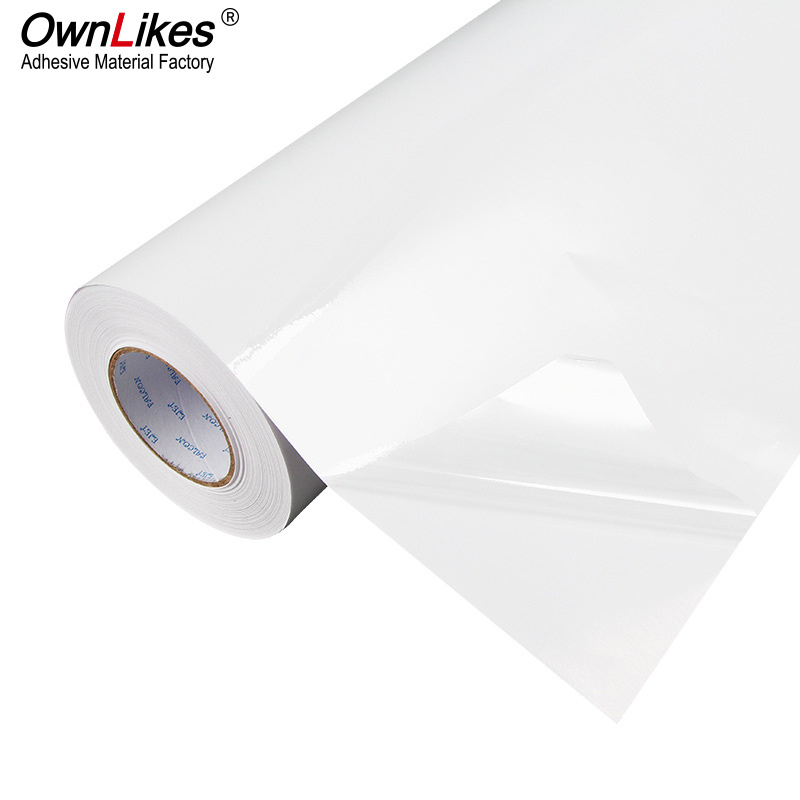 Flexography Clear Self Adhesive Cold Laminating Roll Film For Photo Dermatoglyphic Cold Lamination Film For Photos