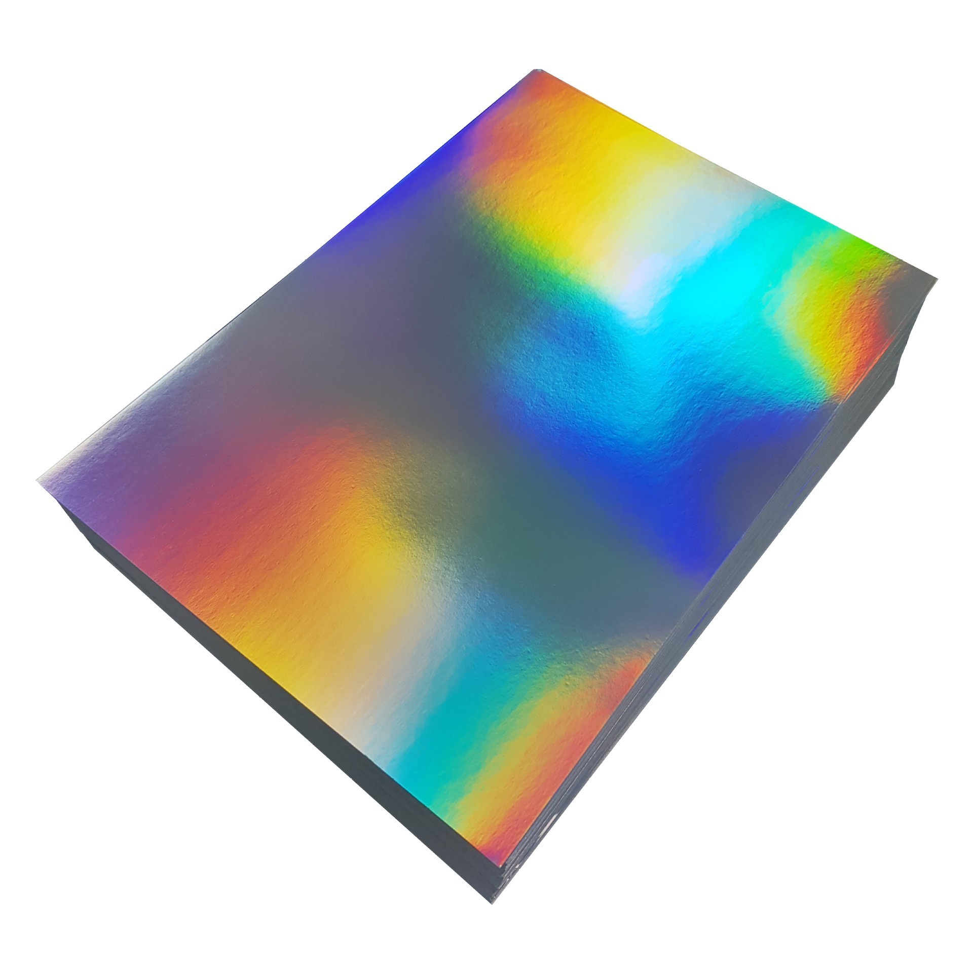 custom hologram stickers eggshell vinyl roll A4 graffiti holographic eggshell sticker paper