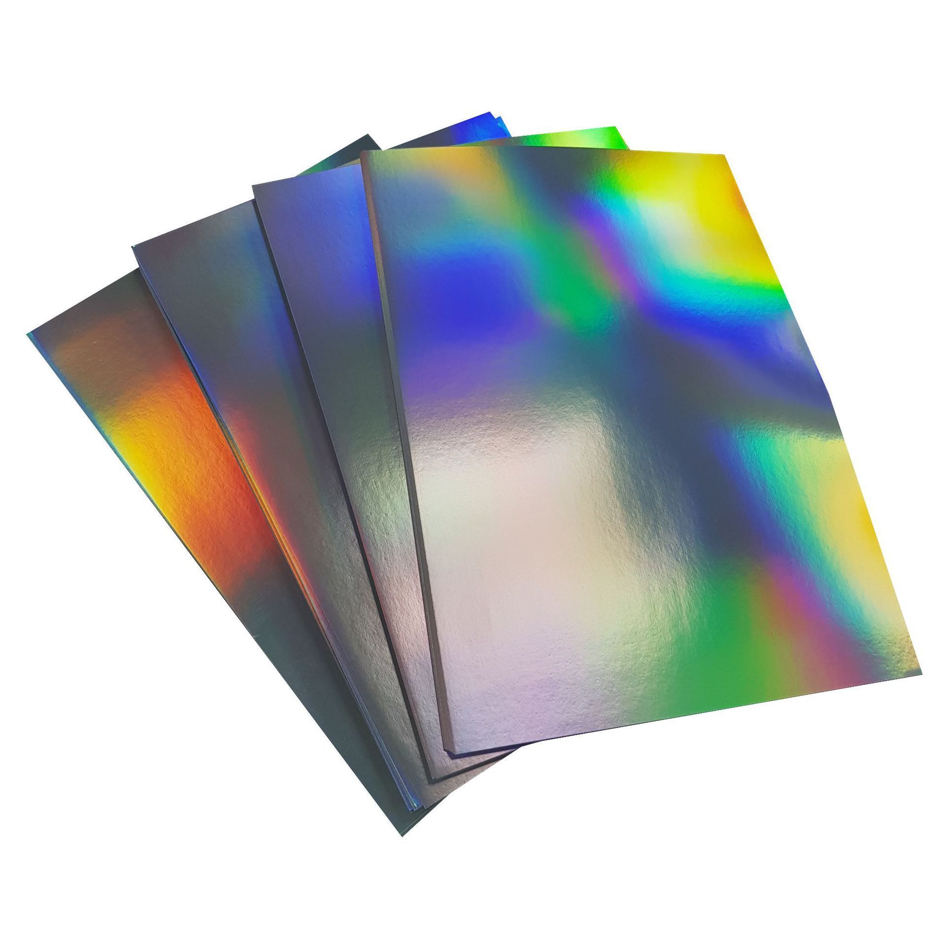 custom hologram stickers eggshell vinyl roll A4 graffiti holographic eggshell sticker paper