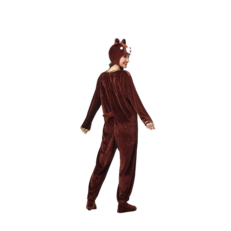 Halloween Adult Animal Costume Bear Doll Goat Cosplay Stage Costume