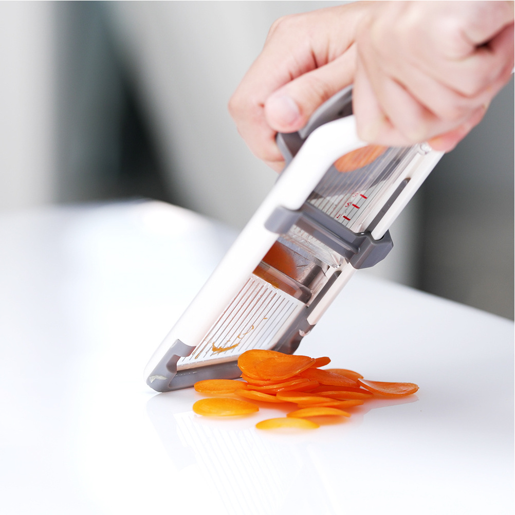 OWNSWING Vegetable Slicer Cutter Salad Potato Cucumber Peeler Carrot Shredder Handheld Multifunctional Vegetable Cutter Slicer