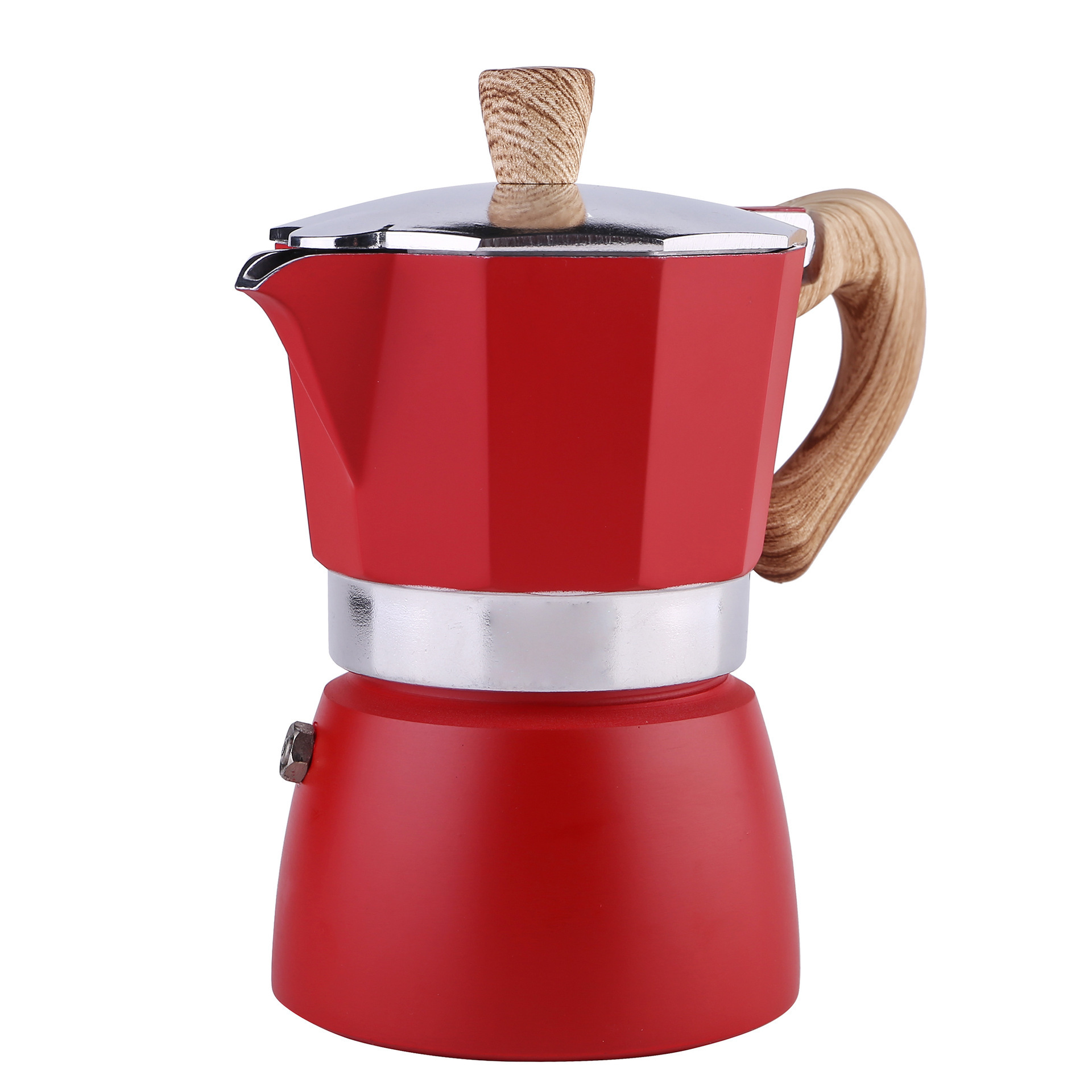 Moka Pot Italian Coffee Machine Espresso Aluminum Coffee Maker Kettle Latte Stove Classic Coffeeware Accessories