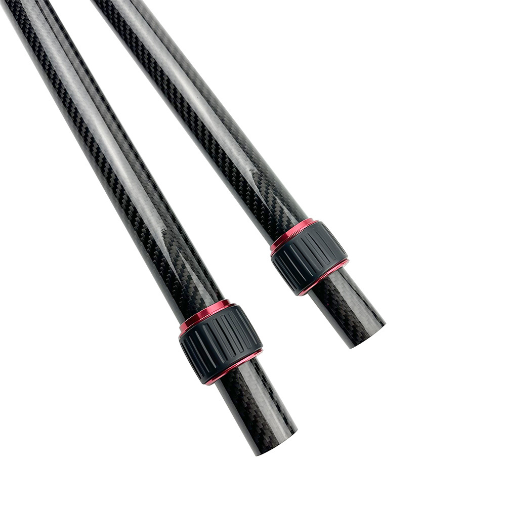 Plastic Telescopic Tube Connector 3M 5M Carbon Fiber Telescopic Pole