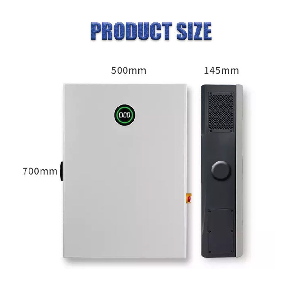 High Quality Dc New Energy Portable Electric Car Charger 40Kw Wall-Mounted 88A 200-750Vdc Solar Ev Charging Station