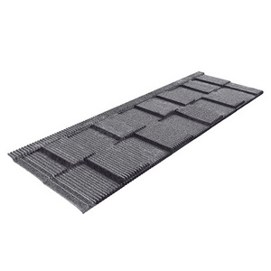 Modern-Style Stone Coated Metal Roofing Tile for Apartment Buildings Shingle Material for Roof Construction