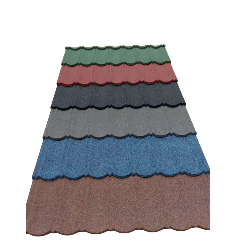 High quality popular sell color stone coated steel roof    roofing  for  structure roof from China