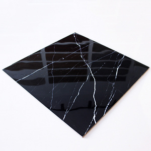 600x600mm Black White Marble Porcelain Tiles Natural Marble Polished Wall And Floor Tile