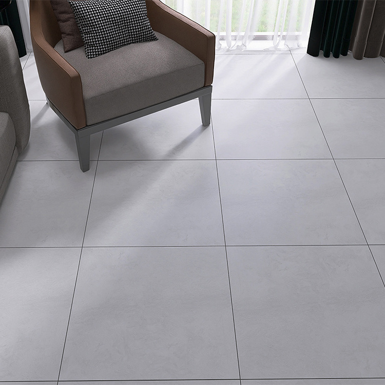 Cement Grey Look Wood Design Concrete Porcelain Floor Tile In Natural Matt Finish With Texture