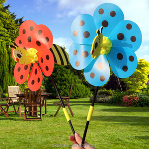 plastic garden gard small decorative windmills