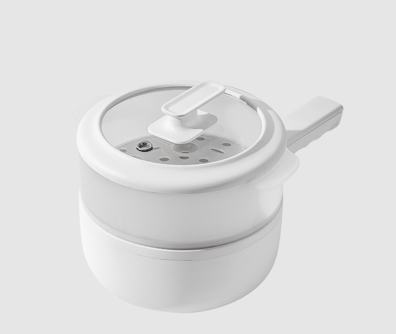 Household Electric Cooking Pot Multi-Function Frying Non-Stick Small Electric Pot Dormitory Cooking