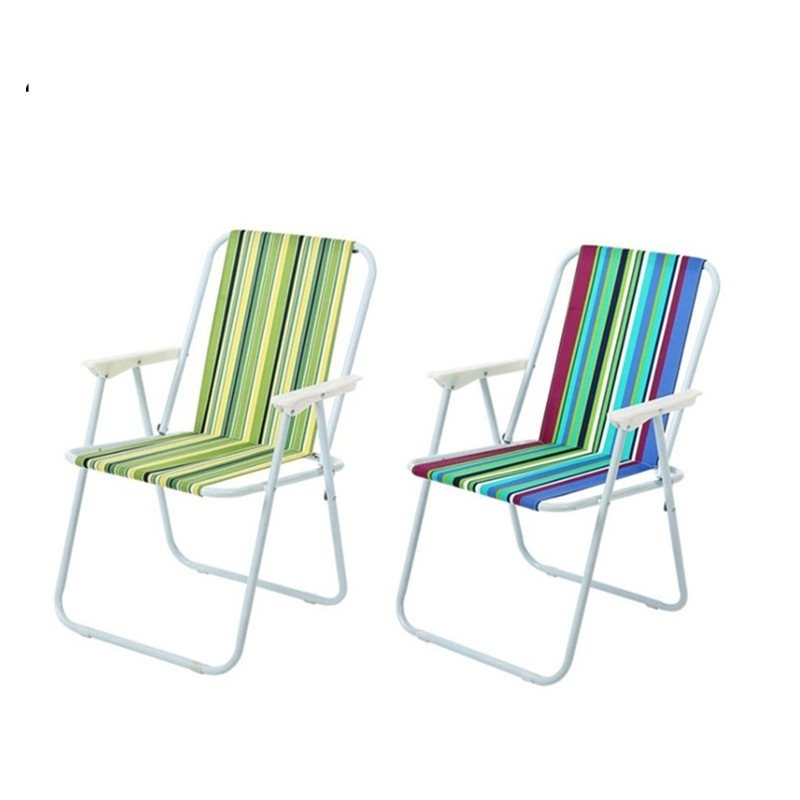 Cheap Wholesale Outdoor Tall Metal Portable Folding Lightweight Camping Sea Beach Chair for sale