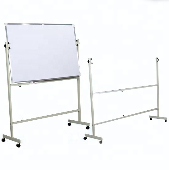 School furniture office furniture mobile advanced magnetic whiteboard With chalk slot