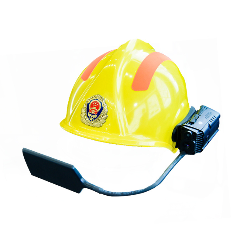 Fire Fighter 4G Smart Helmet Gas Detection Thermal Imaging Helmet Camera Live Streaming Camera