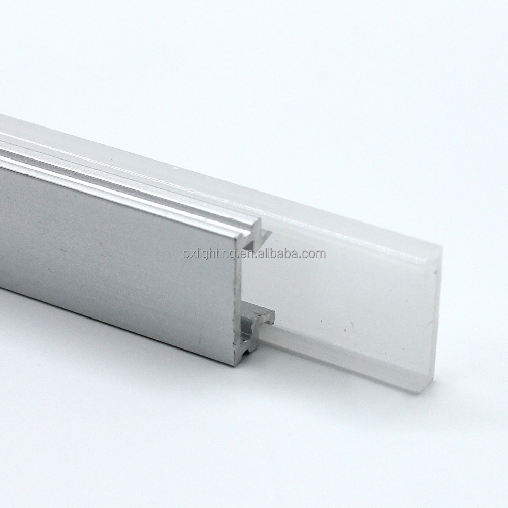 Led Recessed Channel 8mm Led Aluminium Profile Recessed 3m 5m Trimless Recessed Plaster Led Aluminum Channel