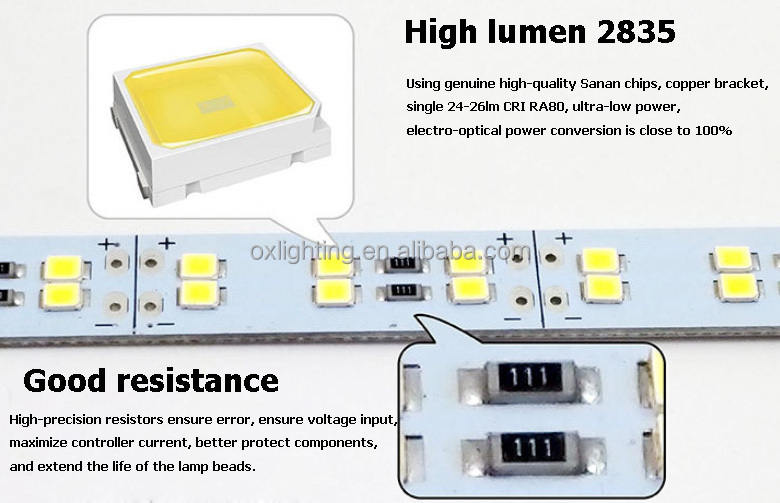 Rigid Led Strip 12v 24v 168leds LED Strip Bar 2835 led rigid bars 2700k LED Linear Bar Strip Red Blue Green Rigid Led Light