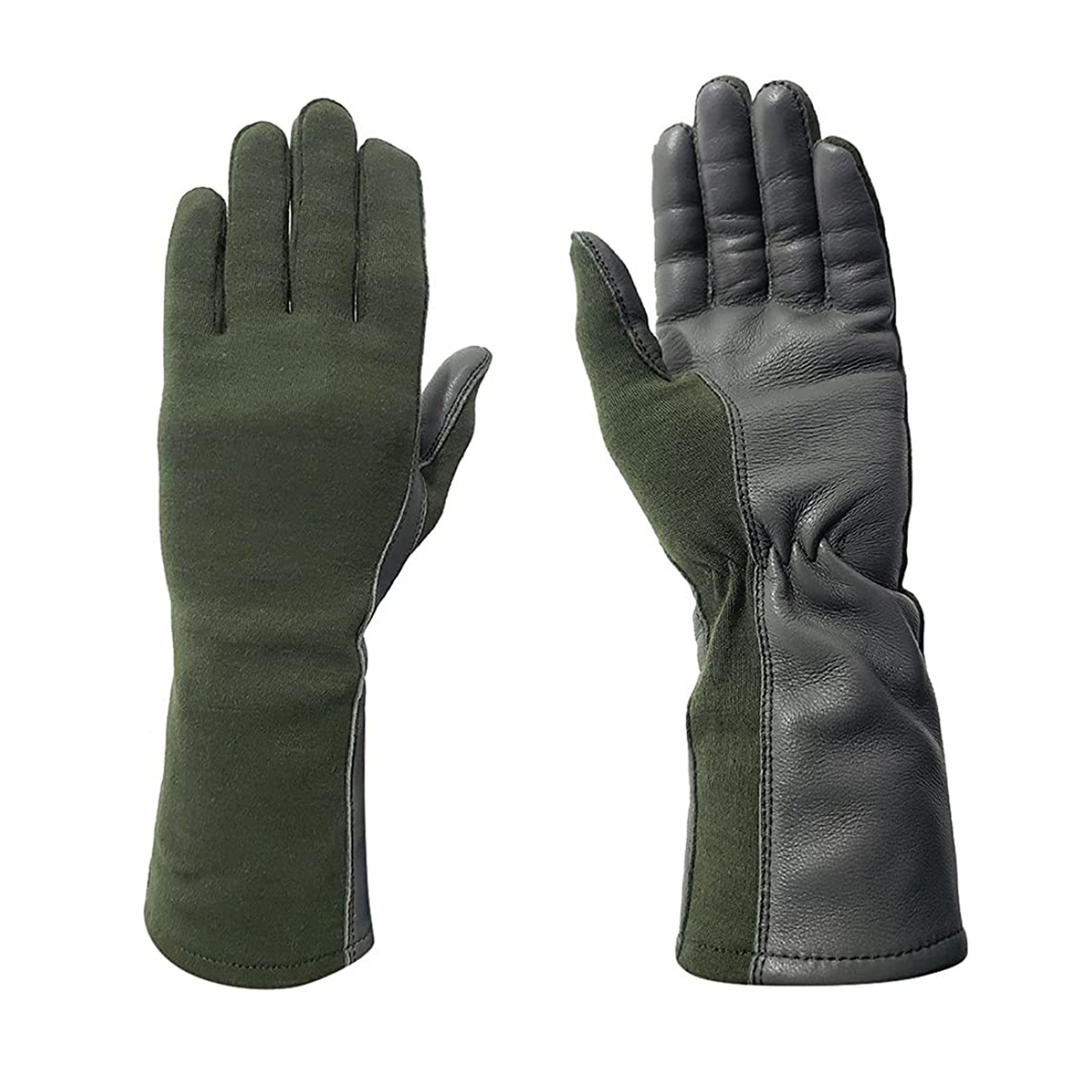 New Design Flame and Flash Absorb Heat Protective Flight Gloves For Sale All Weather Pilot Gloves Men Women