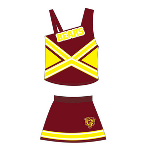 Wholesale youth cheerleading uniforms design your own cheerleading uniform