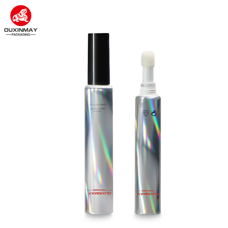 10ml 15ml PE Plastic Squeeze Tube Empty Packaging Lip Gloss Lipstick Perfume Eye Cream Screw Cap Personal Care Screen Printing