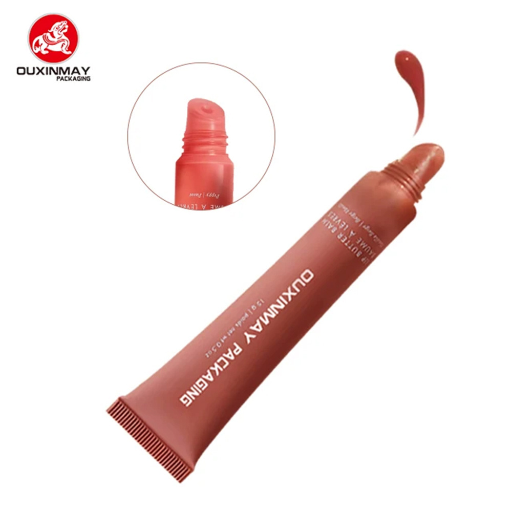 15ml Cosmetic Lip Balm Packaging 30 ml Plastic Lipgloss Squeeze Tube For Empty Lip Gloss Tubes Packaging