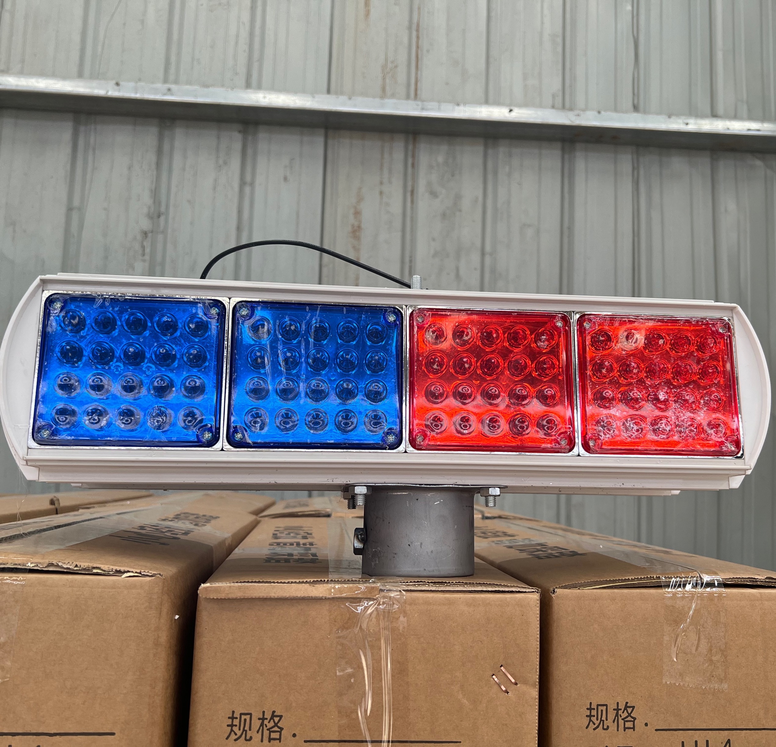 Road Traffic Lights Warning Lights Solar LED Signal Warning Flashing Beacon Lights for Road Safety