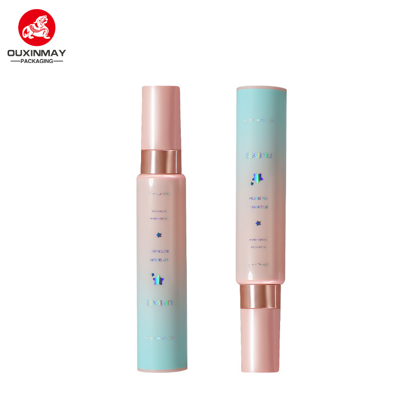 Eye Cream Tube White Soft Squeeze Lip Gloss Tube Cool Metal Zinc Alloy Massage Tube For Eye And Lip