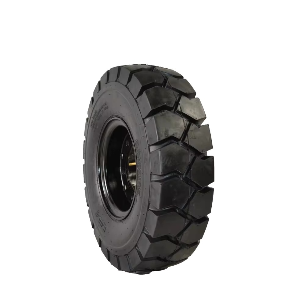 7.50-15/5.50 7.50-15/6.50 solid fork lift tire with economical, low running costs