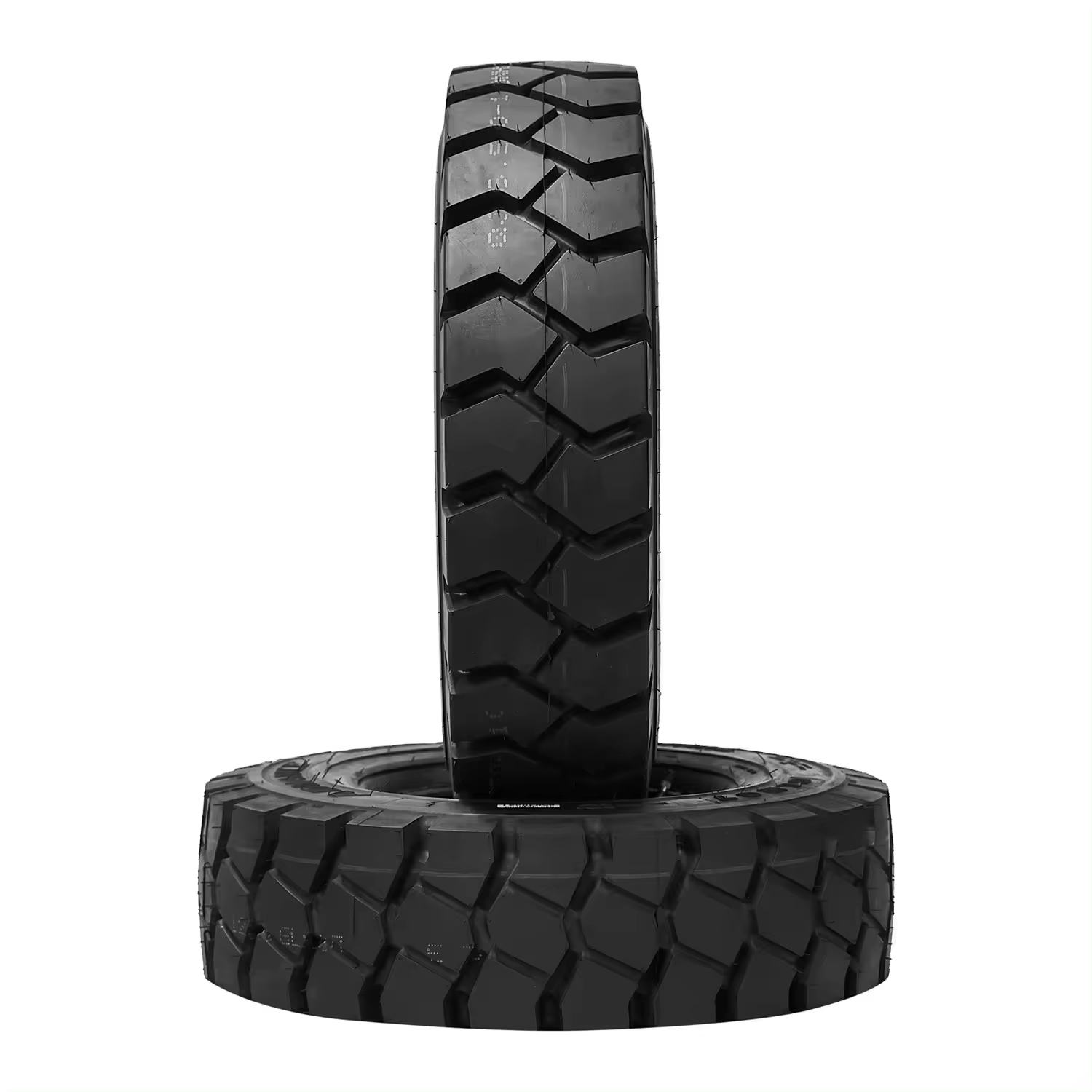 7.50-15/5.50 7.50-15/6.50 solid fork lift tire with economical, low running costs