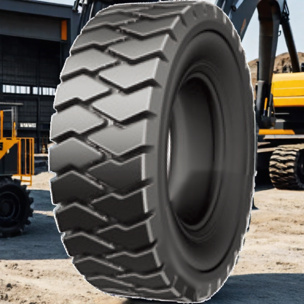 China Factory Price LB033 TT Industrial Tyres 4.00-8NHS OTR tire Bias 3.00D rim Forklift Tire