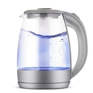 safe products food grade fast boiling water kettle electric borosilicate water boiler with  boil-dry protection