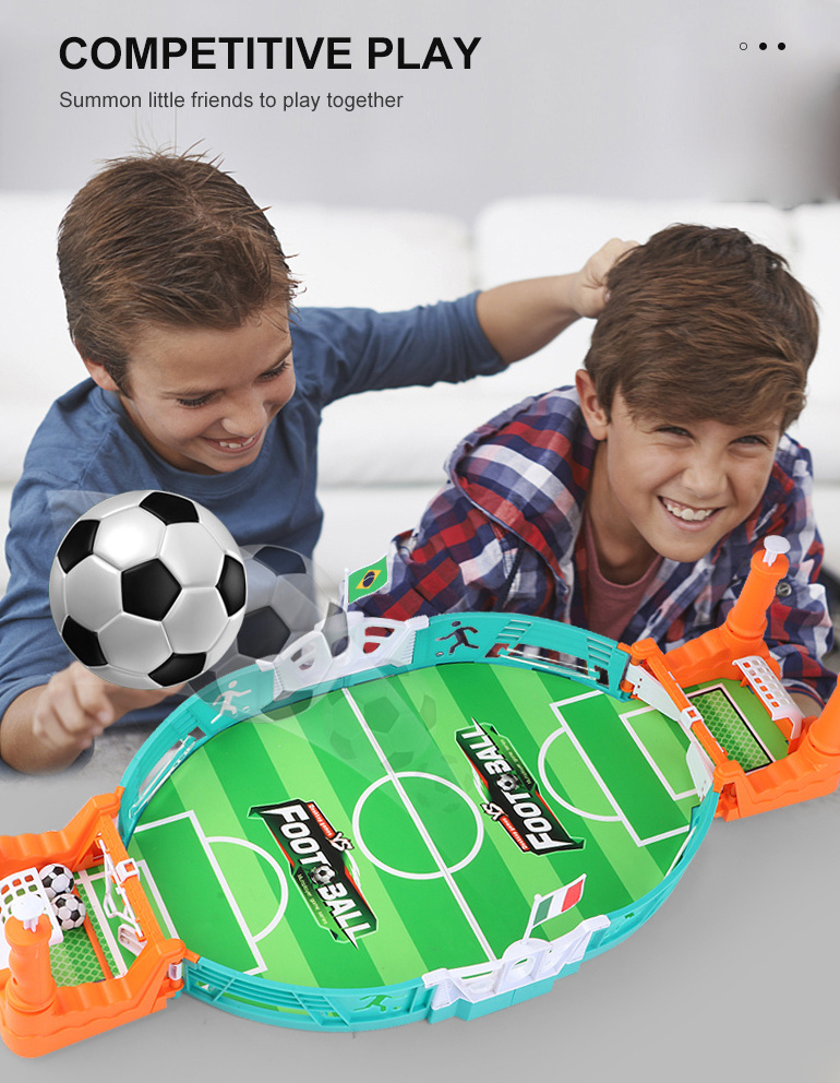 Double Player Board Toy Plastic Finger Desktop Soccer, Educational Indoor Battle Tabletop Football Games