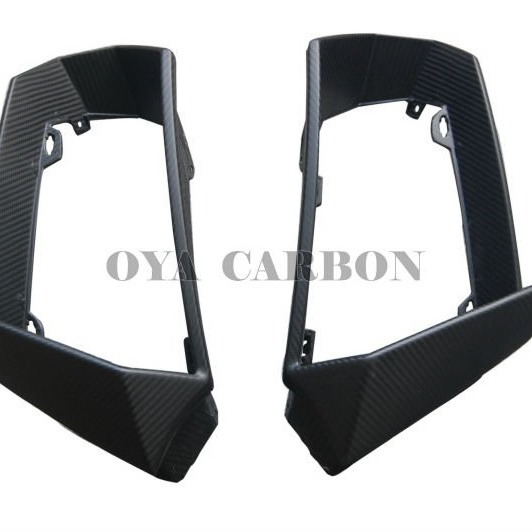 Factory Autoclave dry carbon prepreg Carbon fiber Front Lip Splitter for Lamborghini Aventador LP740