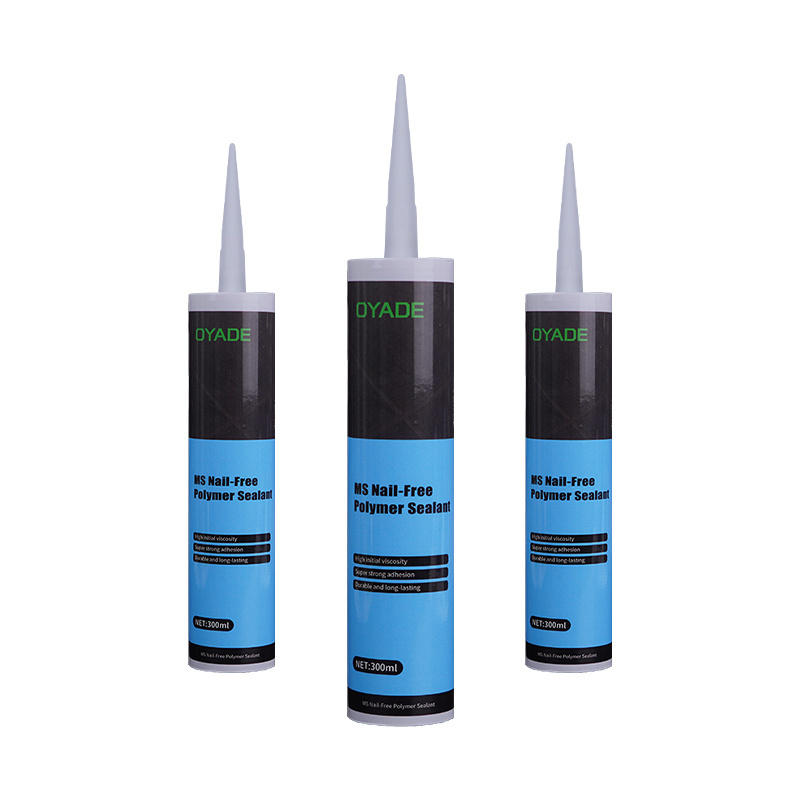 MS No-Nail  adhesive glue  allows for precise and accurate placement of the components