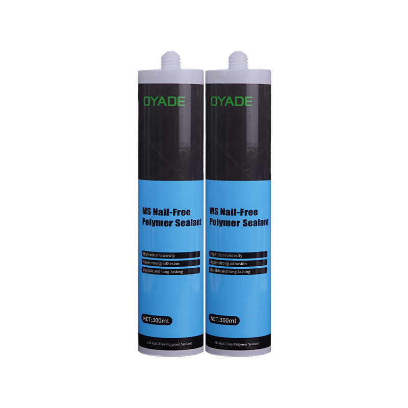 MS No-Nail  adhesive glue  allows for precise and accurate placement of the components