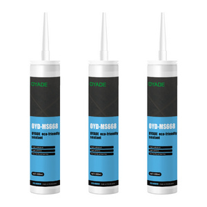 Fast curing MS Polymer Sealant demonstrate the UV and weather resistance of silicone