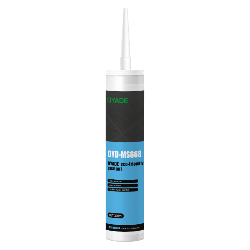 Fast curing MS Polymer Sealant demonstrate the UV and weather resistance of silicone