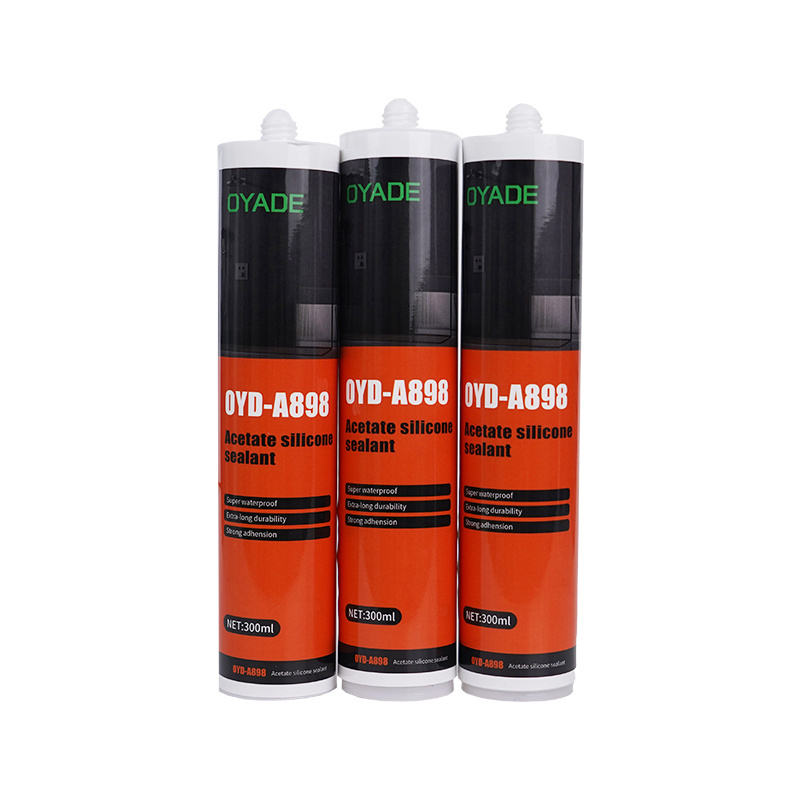 Factory Directly Sale Acrylic Silicon Glass Sealant for Glass Water Tank  Bonding and Sealing