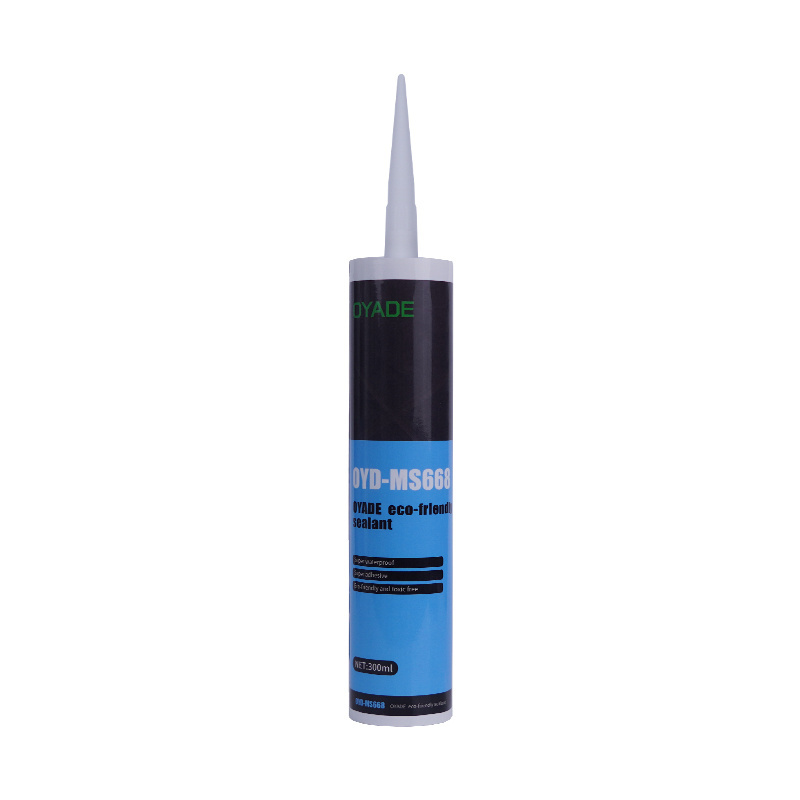 Easy to Apply MS Polymer Sealant not Shrink or Bubble During Curing, Resulting in a Neat and Smooth Finish